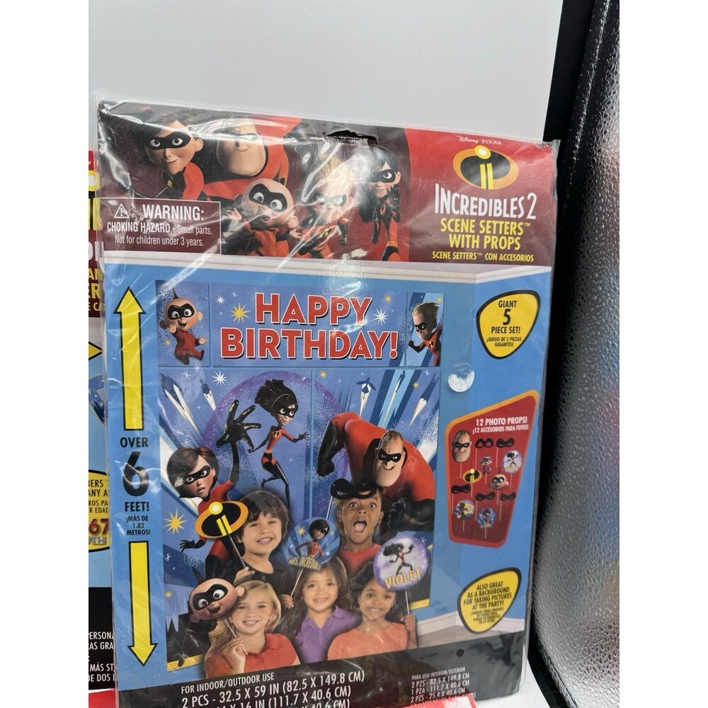 Incredibles 2 Party Supplies Lot - Picture 5 of 9